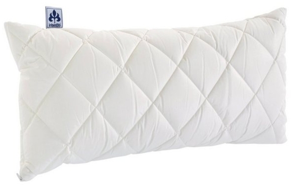Irisette Kopfkissen Kissen Maila mit Kapok, Füllung: 100 % Polyester – (Hohlfaserkugeln), Bezug: weich und hautsympathisch, Seitenschläfer, Rückenschläfer, Bauchschläfer, Hygieneschutz durch Kapok-Fasern, umweltbewusste Schläfer Bild 4