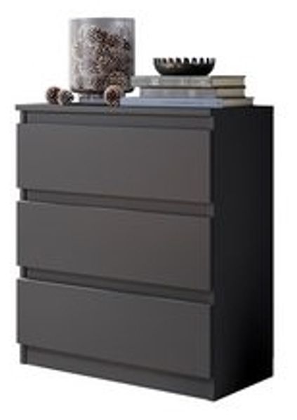 Furnica Kommode GABRIEL mit 3 Schubladen H72cm B60cm T33cm Bild 6