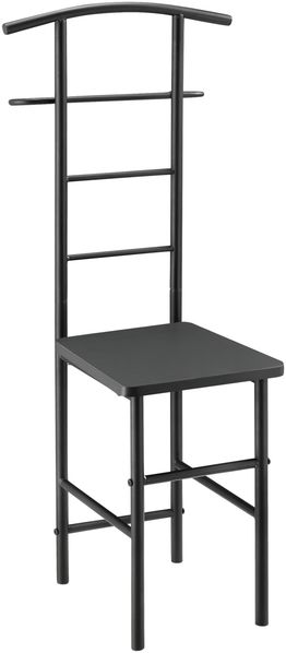 Herrendiener Stuhl Anaheim 107x45x45 cm Dunkelgra en. casa