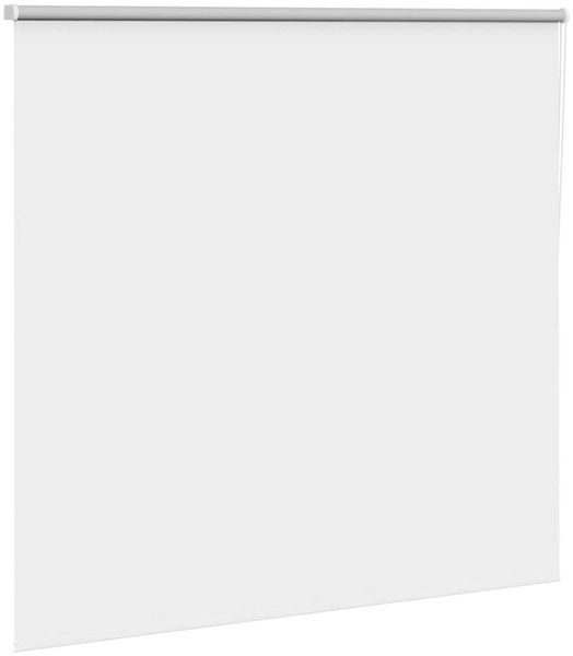 vidaXL Verdunkelungsrollo Weiß 150x150cm Stoffbreite 146,6cm Polyester 4011918 Bild 3