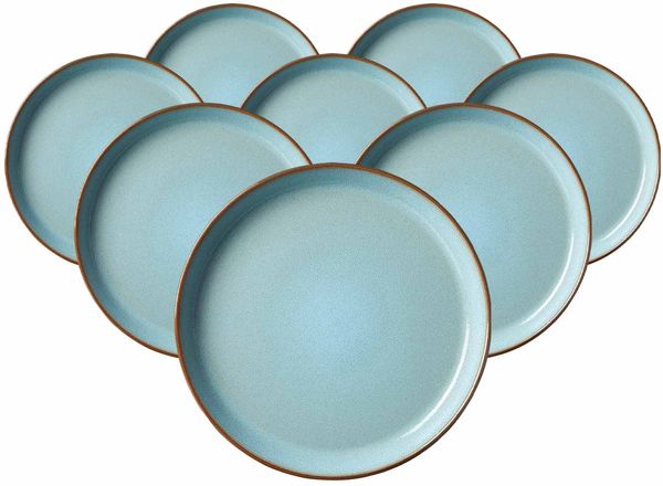 Ritzenhoff & Breker Visby Dessert-Teller ø 20,5 cm 8er Set blau