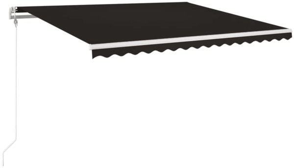 vidaXL Automatische Markise mit LED & Windsensor 400x350 cm Anthrazit 3068994 Bild 2