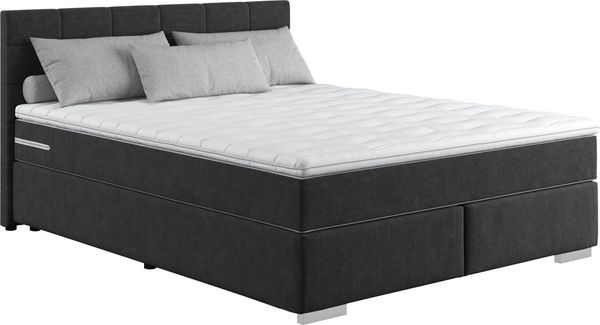 COTTA Boxspringbett Simba, wahlweise mit oder ohne Matratze und Topper bestellbar