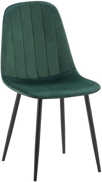 Esszimmerstuhl FOLIS - Metall Grün 45x54x88 cm | Essstühle Esszimmerstühle Küchenstühle Wohnzimmerstühle
