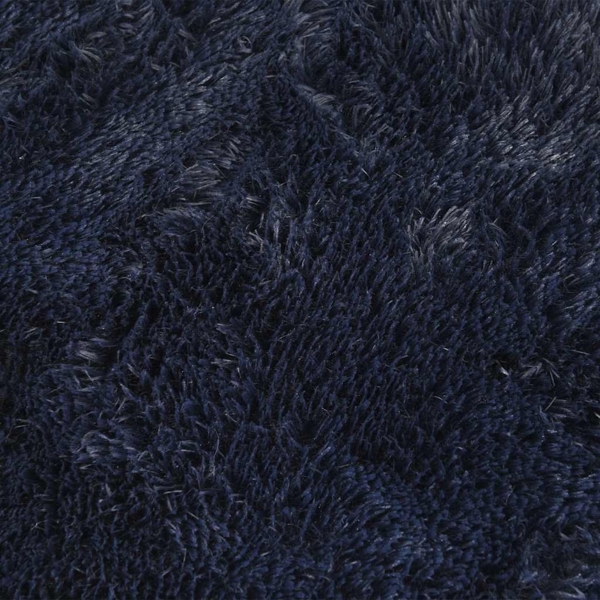 vidaXL Teppich Shaggy Hochflor NAVARRA Marineblau 200x200 cm Polyester 4102883 Bild 8