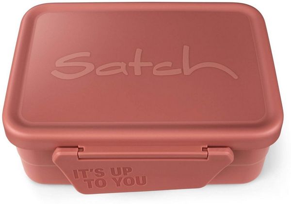 Satch Lunchbox Edelstahl Brotdose, Edelstahl, (Edelstahl Brotdose, 3-tlg, 1x Brotdose, 1x Trennfach), spülmaschinengeeignet