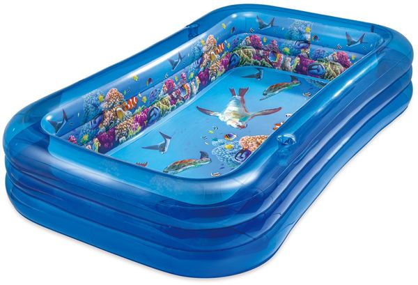 Familien-Pool Ocean Explorer 305 x 183 x 56 cm mit 3D-Taucherbrille