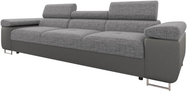 Sofa Torezio III mit Einstellbare Kopfstützen (Soft 029 + Lux 05)