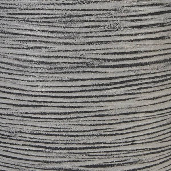 Capi Blumentopf Nature Rib 35x34 cm Anthrazit KOFZ932 424242