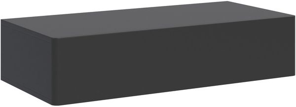 Selsey 'Olio' - Wandkonsole mit Schublade, Schwarz, 90 cm