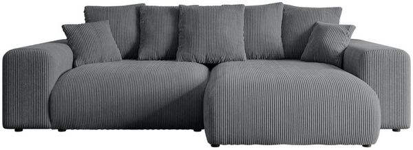 ALTDECOR Ecksofa ESKAR-L, Couch mit Schlaffunktion, Wohnzimmer - Wohnlandschaft, Corner Sofa Bett Eckcouch Couch L-Form Schlafcouch Ausziehbar