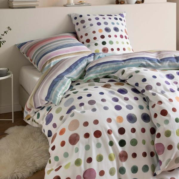 Estella Bettwäsche Joy 4423 985 Multicolor Kuschelflanell 135 x 200 + 80 x 80 cm Bild 6