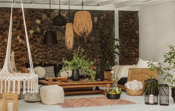 Mazovia Designteppich Außen Orientalisch Terrasse, 80 x 150 cm, Wasserdicht