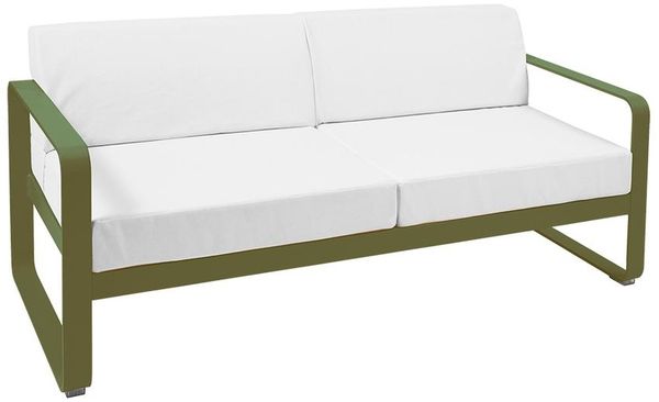 Bellevie Lounge-Sofa 2-Sitzer D3 Pesto 81 Grauweiß