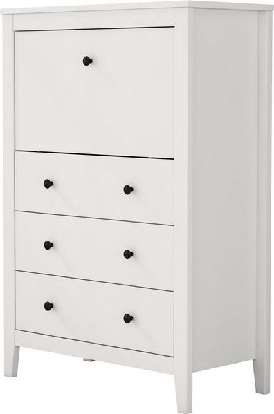 OTTO home Sekretär, im Landhausstil, (B/T/H): 80/39,5/119,6 cm