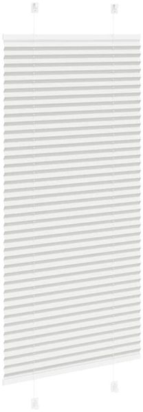 vidaXL Plissee Hellgrau 60x150 cm Stoffbreite 59,4 cm Polyester 4015339 Bild 4
