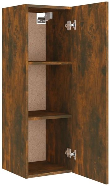 5-tlg. TV-Schrank-Set Räuchereiche Holzwerkstoff [3114251] Bild 4