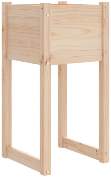 vidaXL Pflanzkübel 40x40x81 cm Massivholz Kiefer 822122