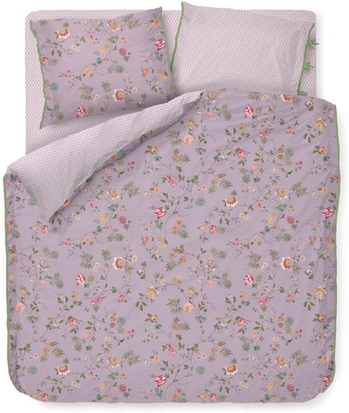 Pip Studio Bettwäsche La Dolce Vita Lila Perkal 155 x 220 + 80 x 80 cm Bild 5