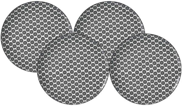 Ritzenhoff & Breker Takeo Circles Speiseteller ø 26,5 cm 4er Set