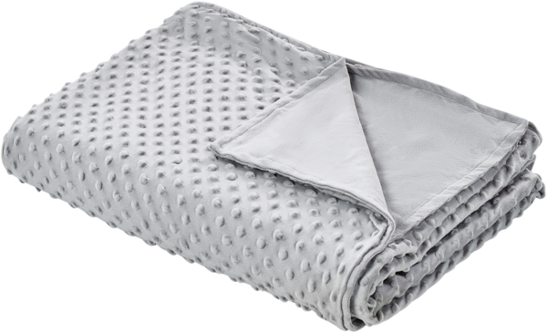 Bezug für Gewichtsdecke CALLISTO 150 x 200 cm Hellgrau