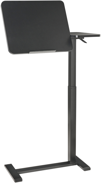 Laptoptisch manuell höhenverstellbar SCHOLA Schwarz 70 cm 40 cm