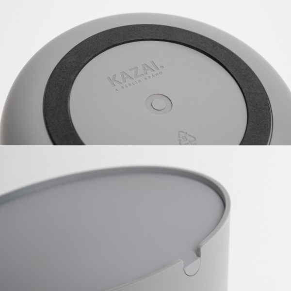 KAZAI. Kosmetikeimer ABS, Mini-Kosmetikeimer aus ABS, Rutschfest und mit Smart-Beutelfunktion Bild 2