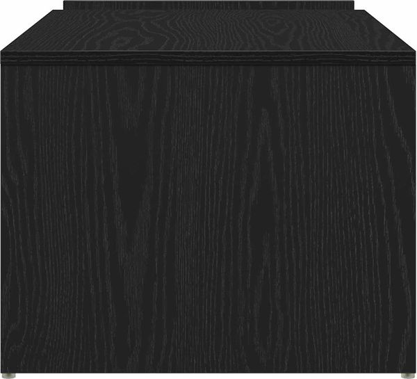 vidaXL Couchtisch Schwarz Eichen-Optik 90 x 45 x 35 cm Holzwerkstoff 862502 Bild 7