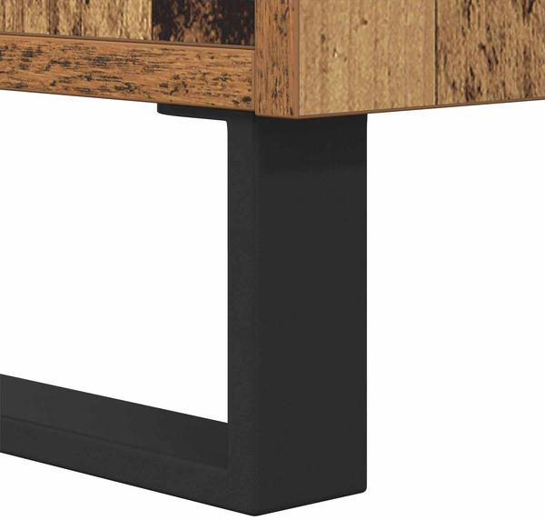 vidaXL Sideboard Altholz 34,5 x 34 x 90 cm Holzwerkstoff 881585 Bild 11