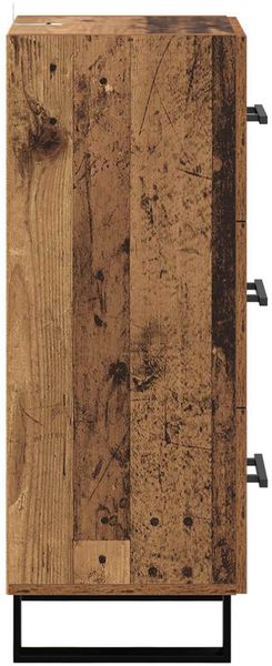 vidaXL Sideboard Altholz 34,5 x 34 x 90 cm Holzwerkstoff 881585 Bild 7