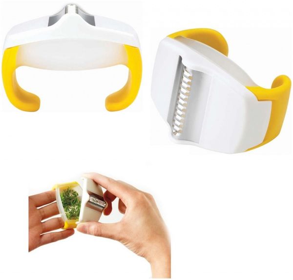 Chef'n Palm Zester Zitronenabschaber Lemon Zitronenreibe Gelb 27503