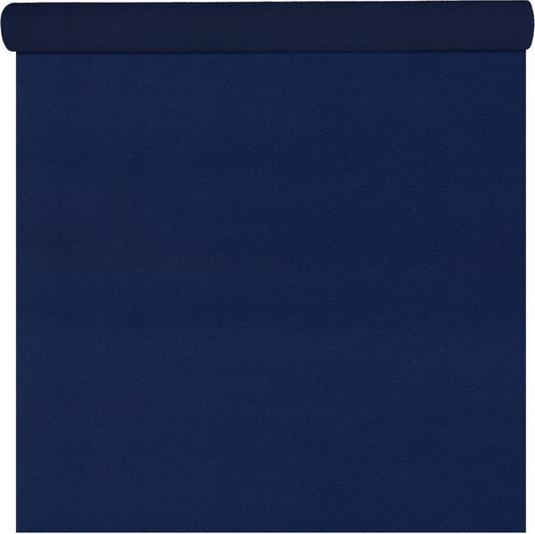 ANRO Teppich AXEL Eventteppich BFl-S1 Uni Messeteppich Läufer, Rechteckig, Höhe: 3 mm, schwer entflammbar Läufer 100x60cm Einfarbig Marineblau