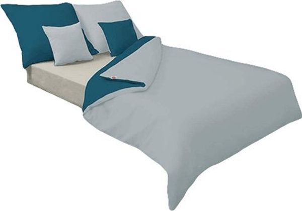 Multitex Bettwäsche Posciel 160 x 200 3-tlg Double Face Satin Gold 17