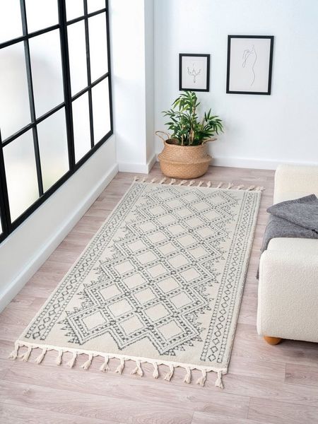 Myflair Möbel & Accessoires Hochflor-Teppich Moroccan Tradition, LAGERRÄUMUNG!, rechteckig, Höhe: 24 mm, modern, marokkanisches Design, flauschig weich durch Hochflor