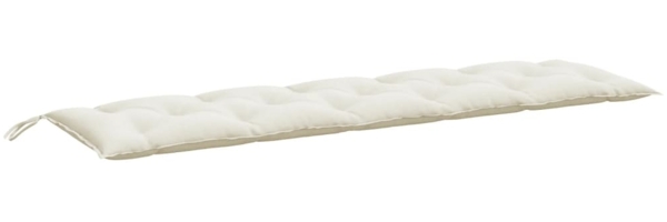 vidaXL Gartenbank-Auflage Melange Creme 180x50x7 cm Stoff 4002566