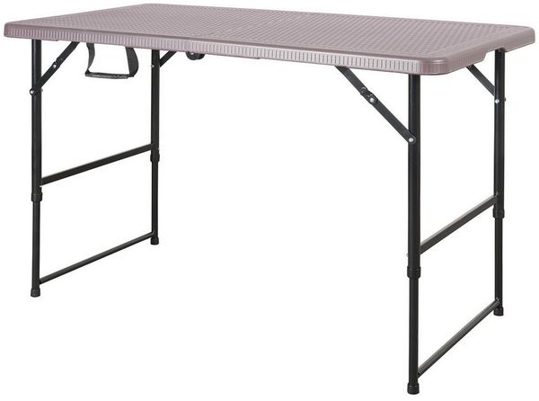 Floordirekt Klapptisch Saga, Ideal für Garten und Camping, 120x60 cm