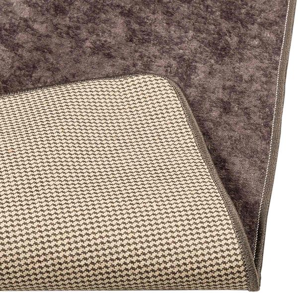 vidaXL Teppichläufer MARSA Grau 50 x 150 cm Polyester und PVC 42023183 Bild 4