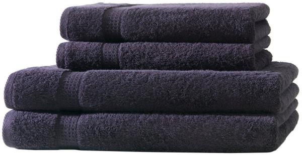 Hometex Premium Textiles Handtuch in Premium Qualität 500 g/m², Feinster Frottier-Stoff 100% Baumwolle, 2x Duschtuch + 2 Handtuch, weich, saugfähig, extra schwer & flauschig - TEST BILD TOP MARKE 2025