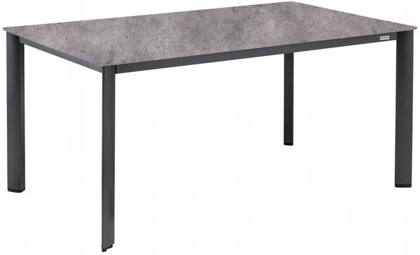 Kettler Gartentisch Edge Aluminium anthrazit/HPL anthrazit 180 x 95 x 73,3 cm