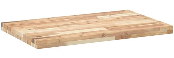 vidaXL Schreibtischplatte Unbehandelt 160x50x4 cm Massivholz Akazie 3279738 Bild 6