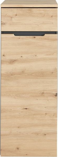Kommode Melanie / Memphis, Holzwerkstoff, Holzfarben, 45 x 122 x 38 cm