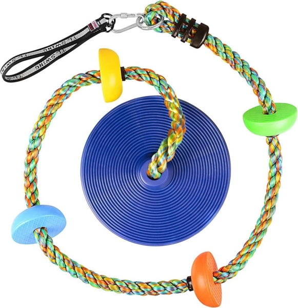 Katomi Kletterseil Schaukel Baum Scheibenschaukel Set