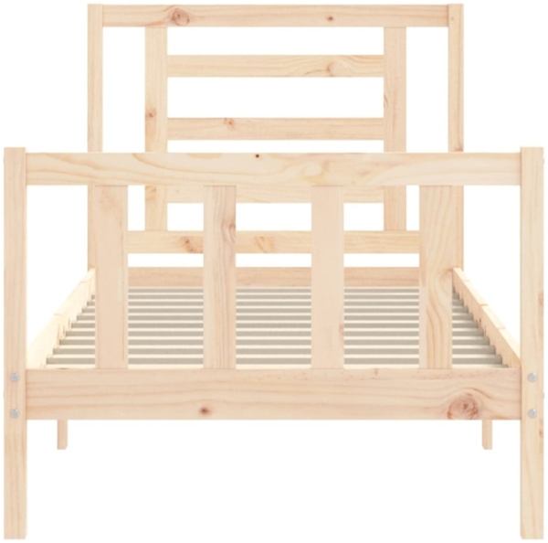 vidaXL Massivholzbett ohne Matratze 90x200 Kiefernholz 3192866 Bild 12