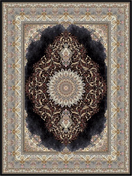 Orientalischer Webteppich - Beauty Array 400 x 300 cm - dunkelblau