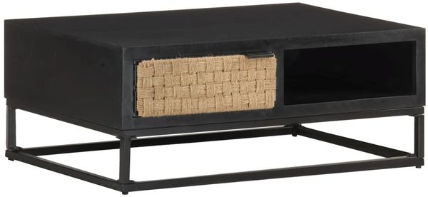 vidaXL Couchtisch 90x60x35 cm Mango Massivholz 323497