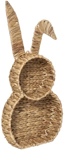 Atmosphera for kids Dekoregal Kinderregal aus Seegras HASE, 30x53 cm