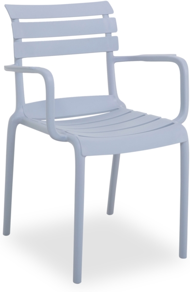 Gartenstuhl outdoor FINN blau (BHT 57x82x57 cm)