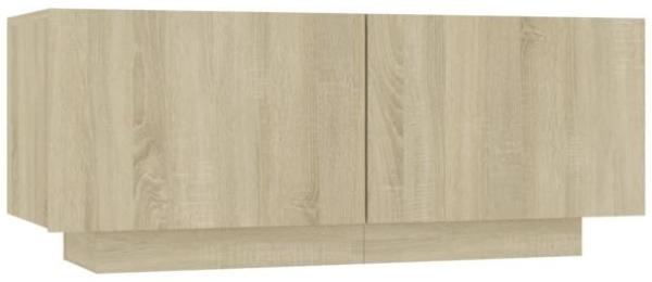 vidaXL Nachttisch Sonoma-Eiche 100x35x40 cm Holzwerkstoff 3082768