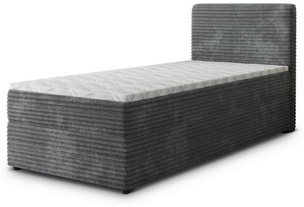 Masseno Boxbett PISA 90x200 cm mit Bonell Matratze und Topper