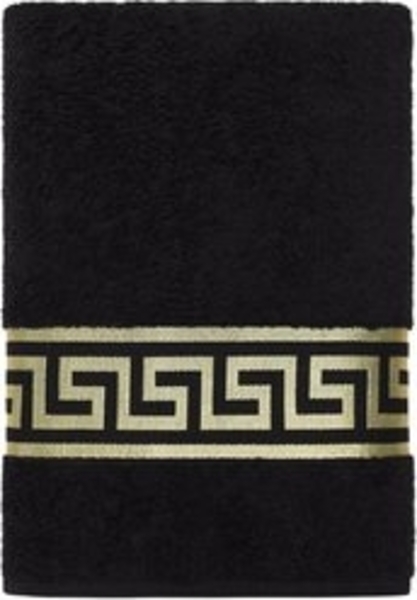 Belle Arti Handtücher Luxus Mäander Gästetücher Badetücher Duschtücher Saunatücher in Set, (1-St), schwarz, weiss, beige, rot, gold, 100% Baumwolle, Frottee, eingestickt Bild 6